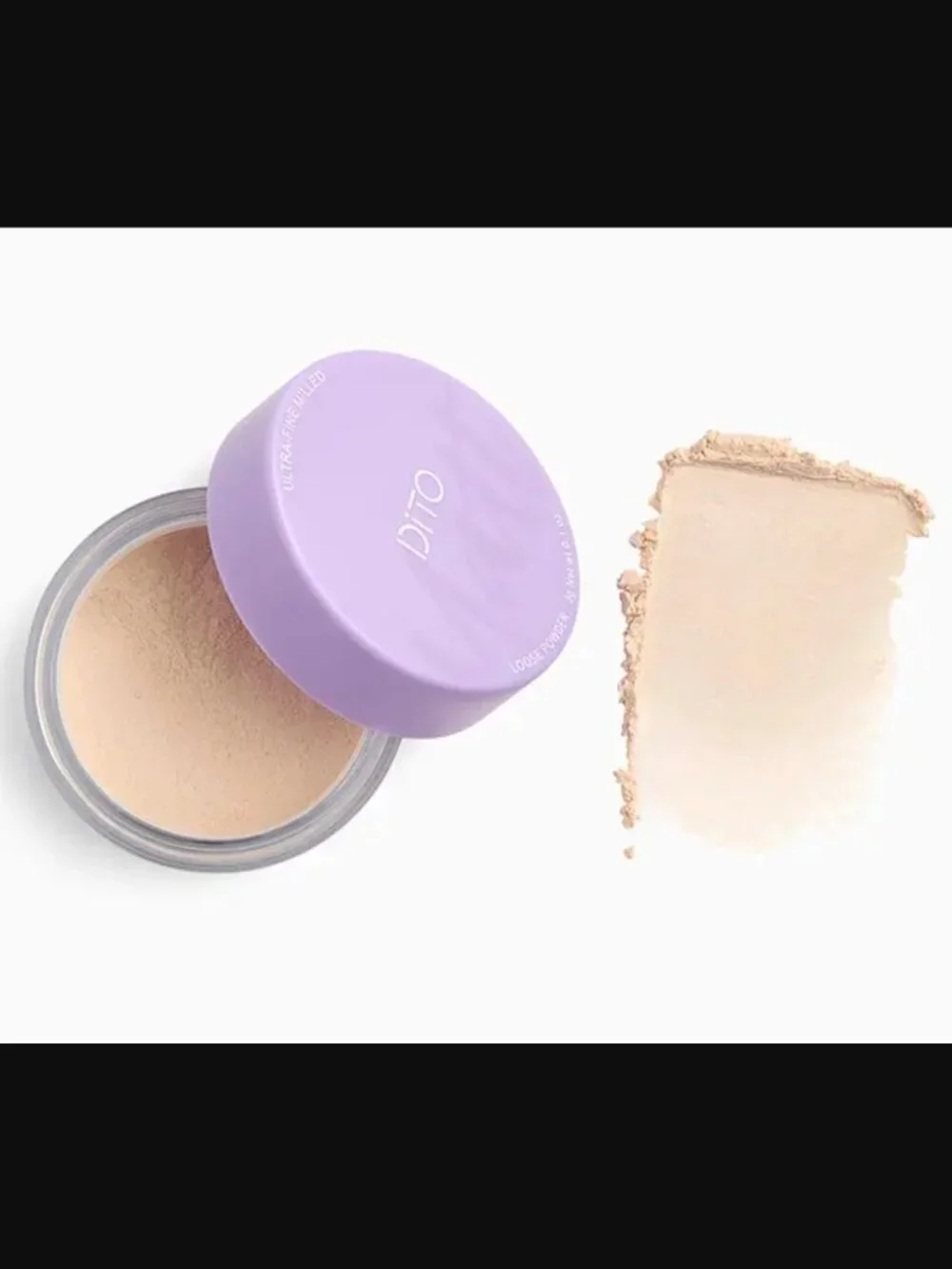 🌈4/$20 NIP DITO Ultra-Fine Milled Loose Powder Shade Translucent Full Size 3g